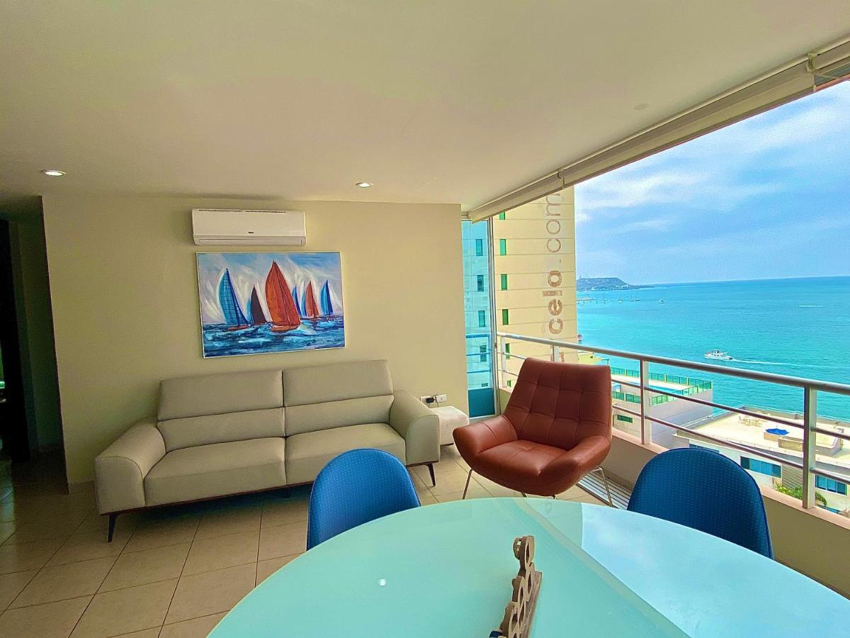 Cómodo Apartamento Con Vista Al Mar. Salinas  Exterior foto